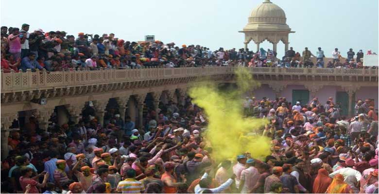 Hindu Devotees celebrate ho