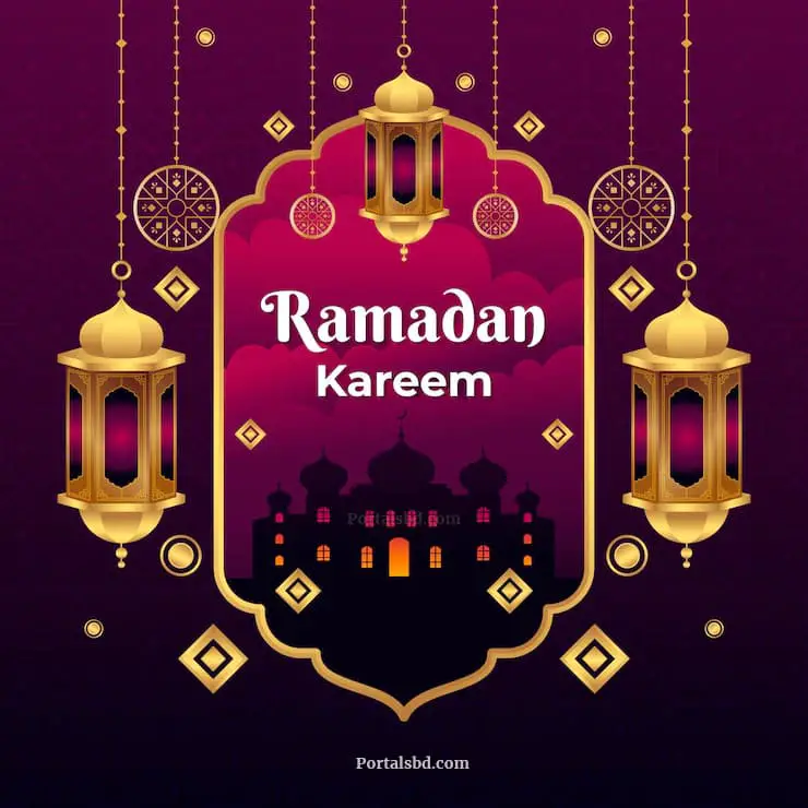 ramadan greetings in english with Picture