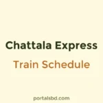 Chattala Express Train Schedule