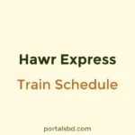Hawr Express Train Schedule