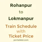 Rohanpur to Lokmanpur Train Schedule with Ticket Price