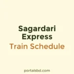 Sagardari Express Train Schedule